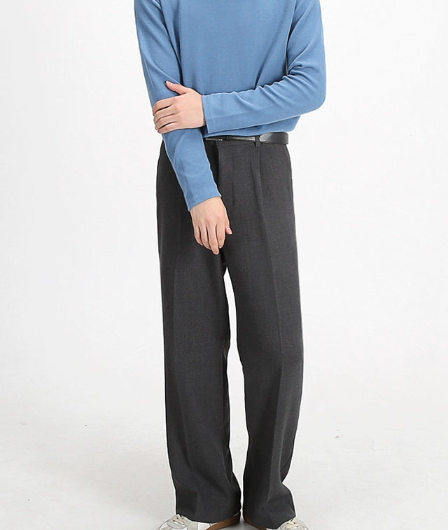 Loose Casual Trousers Wide Leg Straight Drape Floor Mopping
