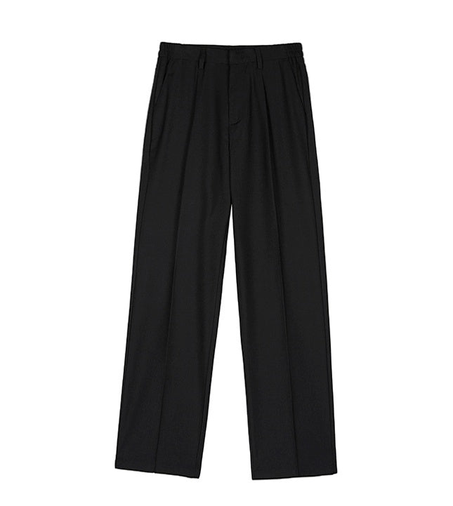 Loose Casual Trousers Wide Leg Straight Drape Floor Mopping